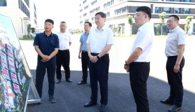 省公共资源交易（采购）中心党组书记、主任胡俊明到我县调研