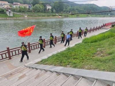 ​部门联动巡查筑牢防溺水安全网