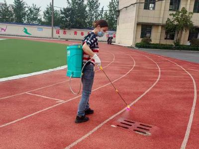 县职教中心：开展灭蚊行动，守护校园健康