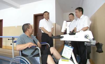杜海洋在南漳县调研时强调 完善养老服务体系 提升群众幸福感获得感 抓好水旱灾害防御 保障人民生命财产安全 