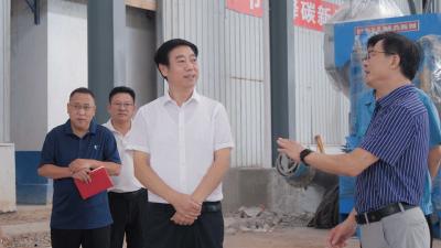 罗兴斌调研重点企业和项目时强调：压实责任优化服务，推动项目建设提速和企业满产达效