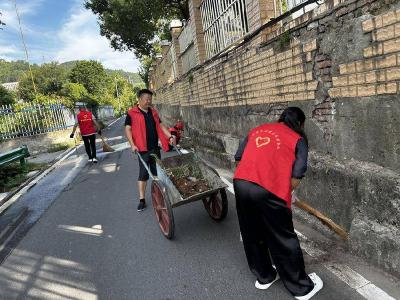 ​县光荣院开展环境卫生专项整治活动