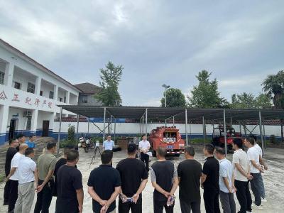 清河管理区开展国债装备综合性培训及演练