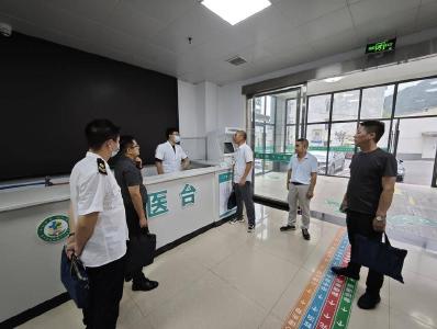 县卫生健康综合执法大队开展疫情防控专项检查
