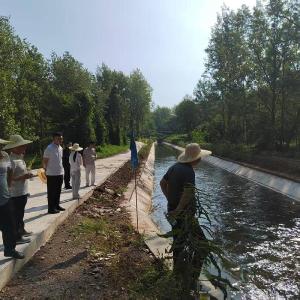 县云台山水库灌区续建配套与节水改造项目单位工程通过验收