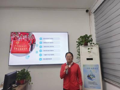 城关镇金庙社区举办第三季度工作实绩宣讲评比活动