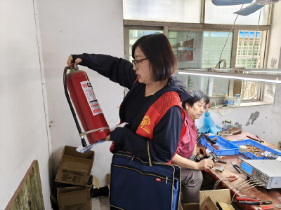 苗圃社区：隐患排查不停歇　筑牢安全“防火墙”