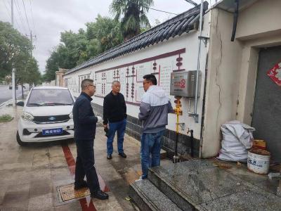 清河管理区：排查燃气隐患 筑牢安全防线