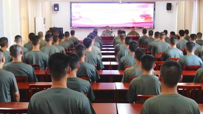 我县召开下半年预定新兵役前教育开训动员大会  