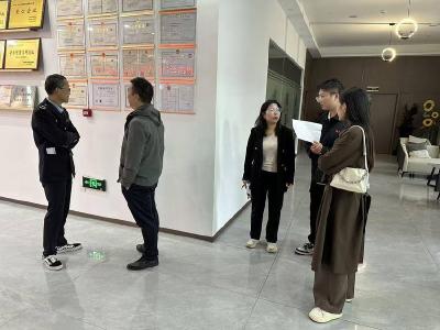 一次上门 全面体检　联合抽查为企业减负增效