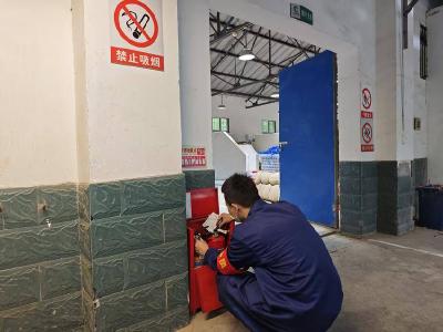 县烟草专卖局开展消防专项检查