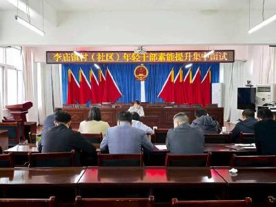 李庙镇开展村（社区）干部综合素质与业务能力培训