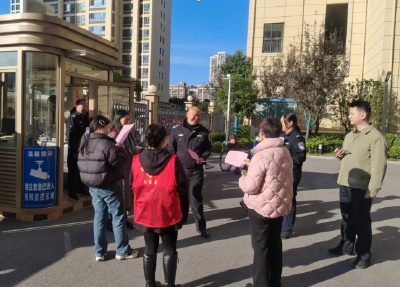 ​苗圃社区：反诈先锋队　织密“防骗网”