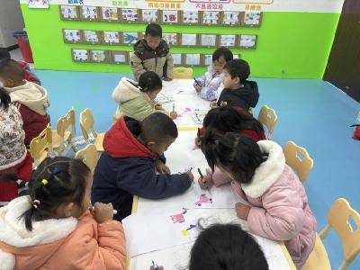 ​长坪镇中心幼儿园开展“画马·识马·话马”传统文化活动