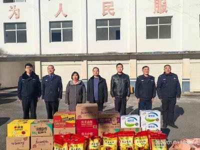 ​李庙镇开展中国人民警察节慰问活动
