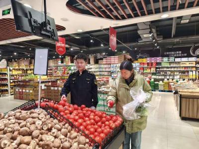 ​九集镇开展农产品快检行动