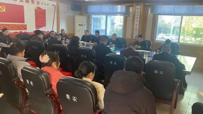 县农业农村局部署当前重点工作