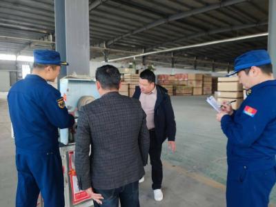 南漳消防：精准隐患排查 助力复工复产