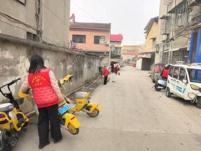 ​玉印社区：干干净净迎新年　整洁有序焕新貌
