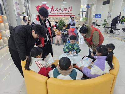 ​徐庶社区：书香伴寒假　分享促成长
