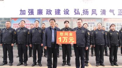 李恒开展节前走访慰问活动 