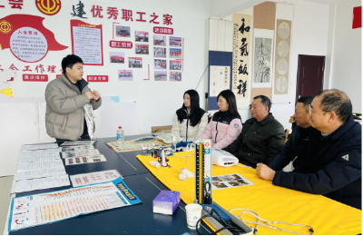 湖北华海公司开展中医健康检查活动