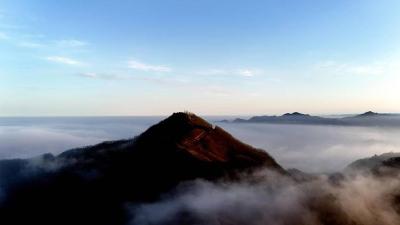 ​夕阳西下云海美