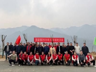 ​李庙镇开展义务植树活动