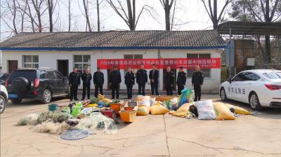 销毁假劣农资5吨　全力护航春耕生产