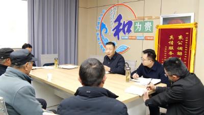 陈栋到九集镇调研信访工作并接待来访群众时强调：带着责任和感情做好“送上门的群众工作” 以高水平信访工作护航高质量发展 