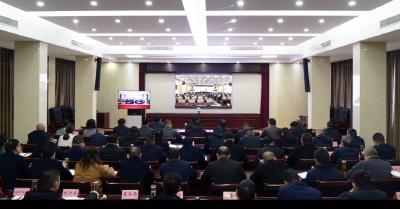 我县组织收听收看全市审计工作视频会议 