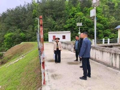 东巩镇开展水库汛前安全检查