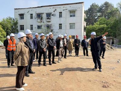 县水利局：现场“找碴”红脸出汗　筑牢水利安全防线