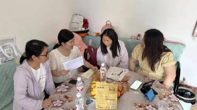 南漳县双坪中学开展中考备考家访活动 
