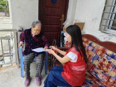 南漳县玉印社区：入户走访暖人心 精准服务强党建 