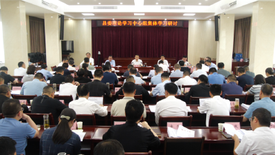 陈栋主持县委理论学习中心组集体学习 深入学习贯彻习近平法治思想 以高水平安全保障高质量发展