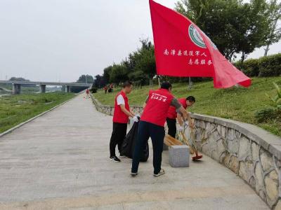 南漳：情系碧水护生态 老兵端午树新风 