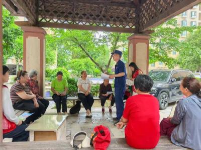 南漳县城玉印社区：筑牢安全防线 守护平安夏季 
