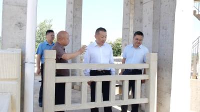 陈栋到九集城关调研时强调：绷紧安全弦打好主动仗，全力筑牢防汛减灾防溺水安全屏障 