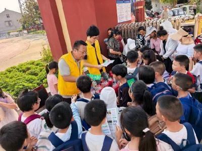 南漳县九集镇开展禁毒宣传进学校活动 