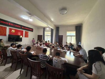 南漳县黄潭洲村：党建引领暖童心 暑期课堂护成长 