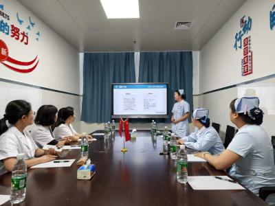 省护理质控中心专家团队到县人民医院开展专项帮扶指导  