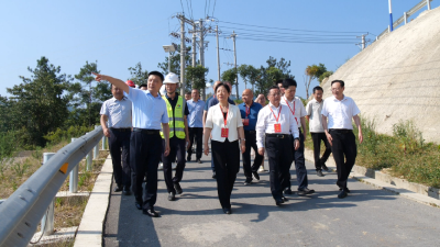 市领导到我县开展三部垃圾治理条例和县级水源地规范化建设检查  