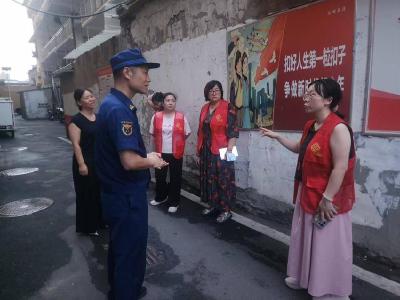 南漳县开展夏夜消防安全联合夜巡行动 