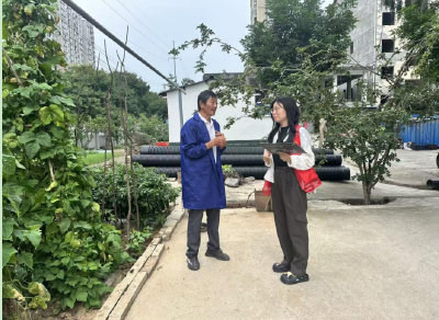 南漳县丹阳社区排查整治楼顶热水器安全隐患 
