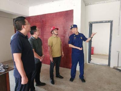 南漳消防开展重点项目消防安全指导服务 