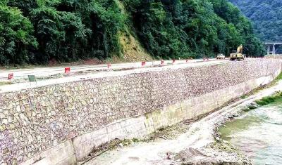 346国道南漳县鱼泉河至长坪段改建工程加速推进 