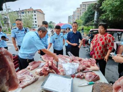 南漳县开展肉制品食品安全专项突击检查 