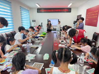 南漳县水镜庄社区举办非遗体验课堂 