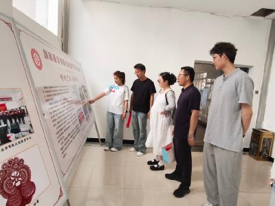 湖北文理学院理工学院师生到我县研究“呜音喇叭”  